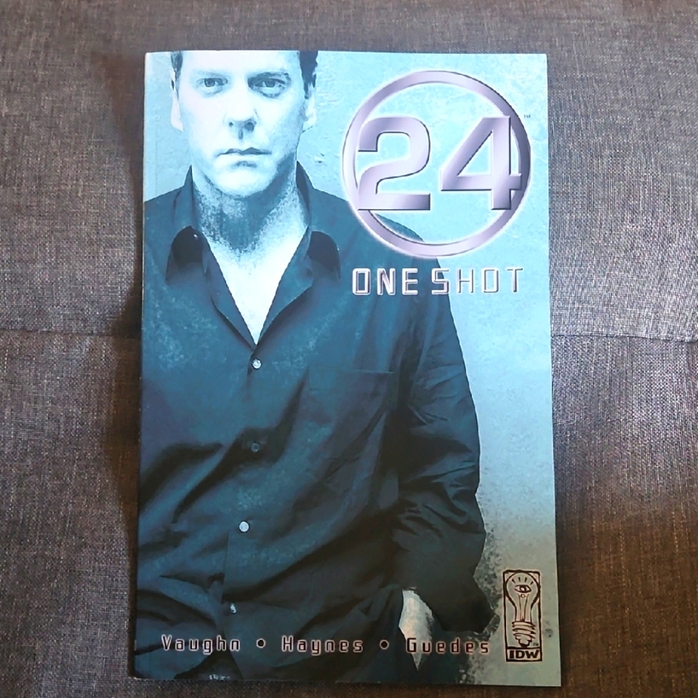 24 One Shot Coffee Table Book - Blue Cover